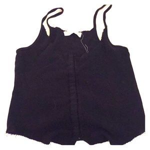 Black Urban Outfitters Crop Top
